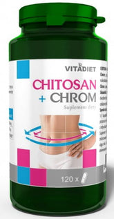Chitosan + Chrom 120 Kapseln VITADIET Blutzuckerspiegel - Biolaboratorium